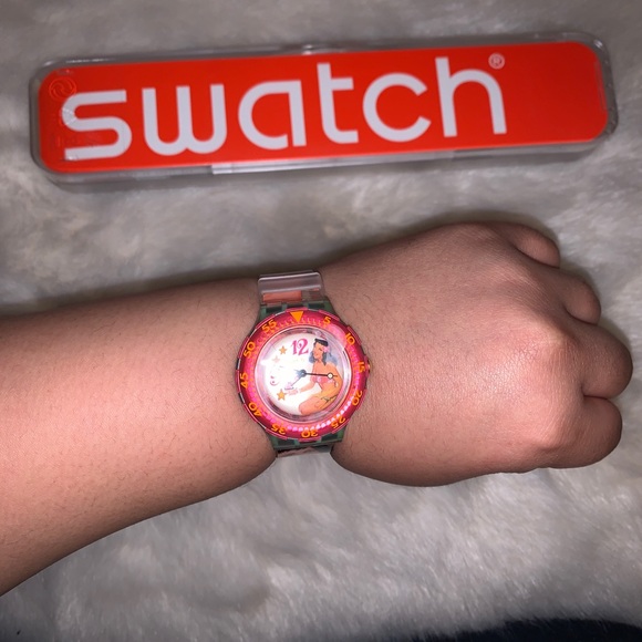 Swatch vintage f/w 94 Beach Virgin scuba watch